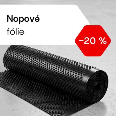 Nopové fólie -20 %