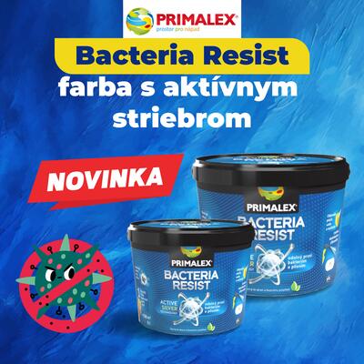 Primalex Bacteria Resist - farba s aktívnym striebrom