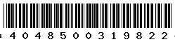 4048500319822 4048500319822