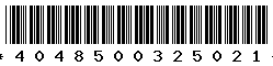 4048500325021 4048500325021