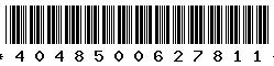 4048500627811 4048500627811