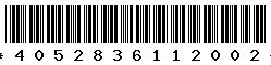 4052836112002 4052836112002