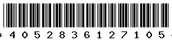 4052836127105 4052836127105
