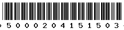 5000204151503
