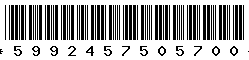 5992457505700