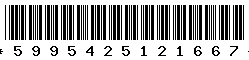 5995425121667 5995425121667