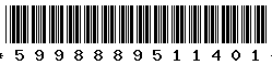 5998889511401 5998889511401