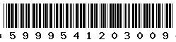 5999541203009 5999541203009