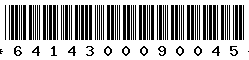 6414300090045 6414300090045