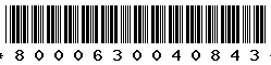 8000630040843