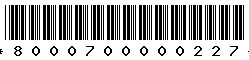 8000700000227 8000700000227