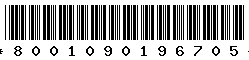 8001090196705 8001090196705