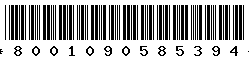 8001090585394 8001090585394