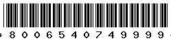 8006540749999 8006540749999