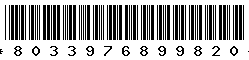 8033976899820 8033976899820