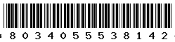 8034055538142 8034055538142