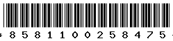 8581100258475 8581100258475