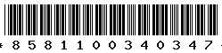 8581100340347