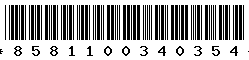 8581100340354