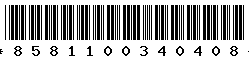 8581100340408