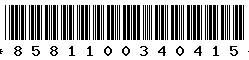 8581100340415