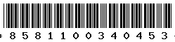 8581100340453