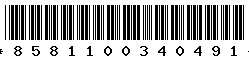 8581100340491