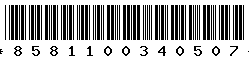 8581100340507