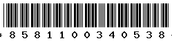 8581100340538