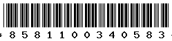 8581100340583