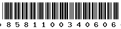 8581100340606