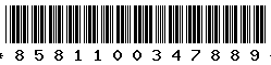 8581100347889 8581100347889