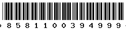 8581100394999 8581100394999