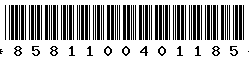 8581100401185 8581100401185
