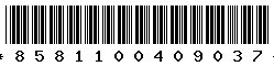 8581100409037 8581100409037