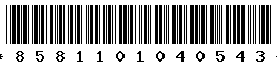 8581101040543