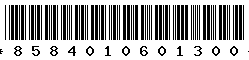 8584010601300 8584010601300