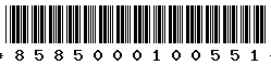 8585000100551 8585000100551