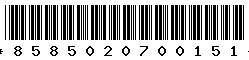 8585020700151
