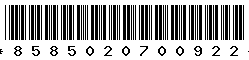 8585020700922 8585020700922