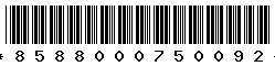 8588000750092 8588000750092