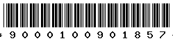 9000100901857 9000100901857