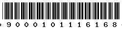 9000101116168 9000101116168